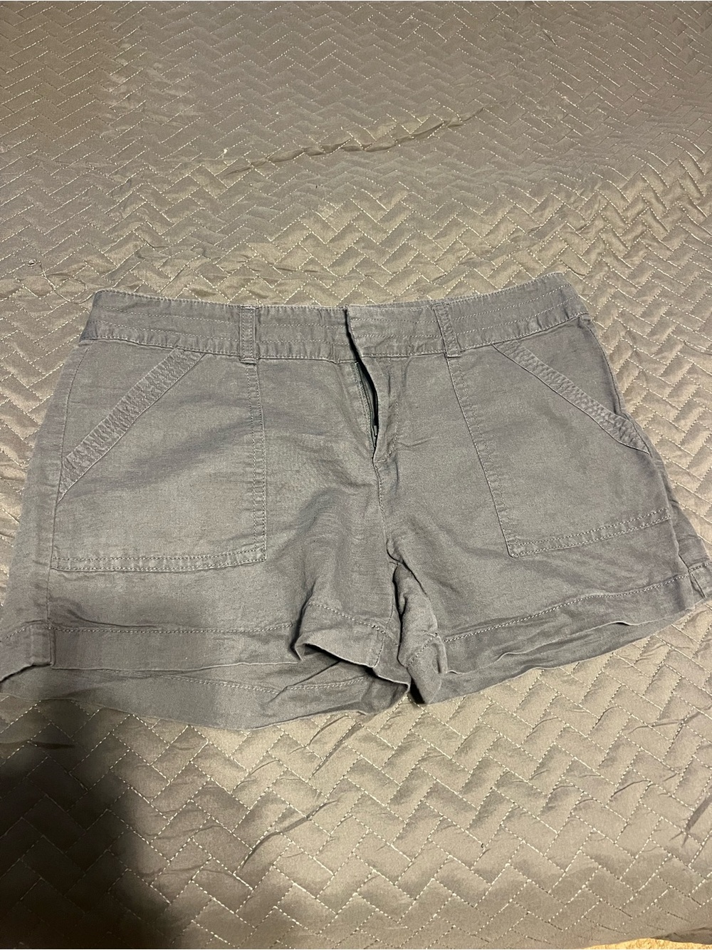 Banana Republic Gray Women's Cotton Shorts